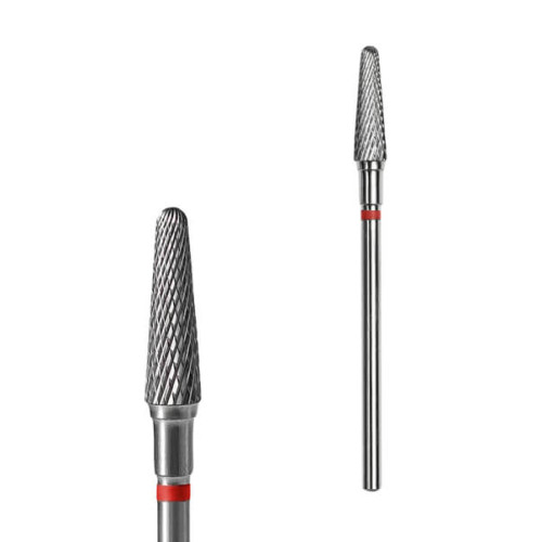 Фреза твердосплавна Конус усічений STALEKS PRO EXPERT 4 х 13 мм червона FT70R040/13 Фреза твердосплавна Конус усічений STALEKS PRO EXPERT 4 х 13 мм червона FT70R040/13