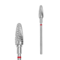 Фреза твердосплавная Кукуруза STALEKS PRO EXPERT 5х13 мм красная FT90R050/13