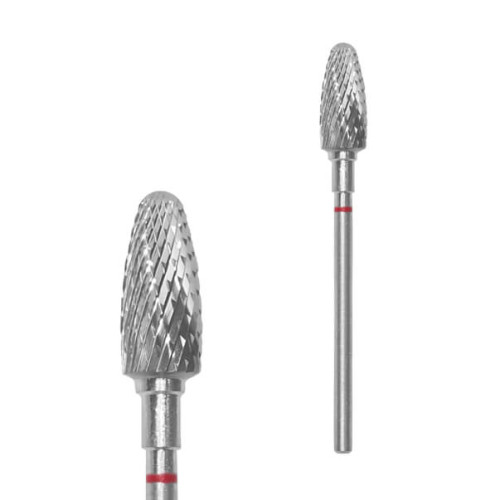 Фреза твердосплавная Кукуруза STALEKS PRO EXPERT 6х14 мм красная FT90R060/14