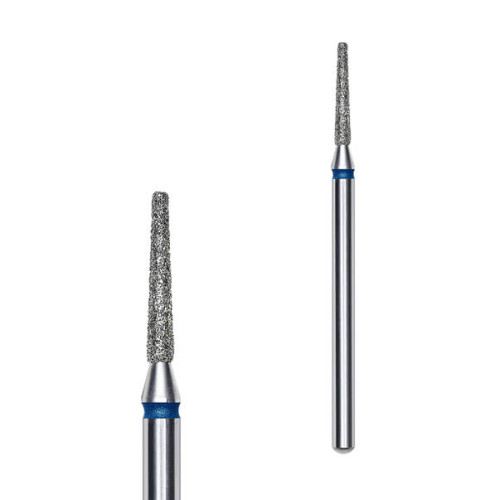 Фреза алмазная Конус усеченный STALEKS PRO EXPERT 1,6 х 10 мм синий FA70B016/10 Фреза алмазная Конус усеченный STALEKS PRO EXPERT 1,6 х 10 мм синий FA70B016/10