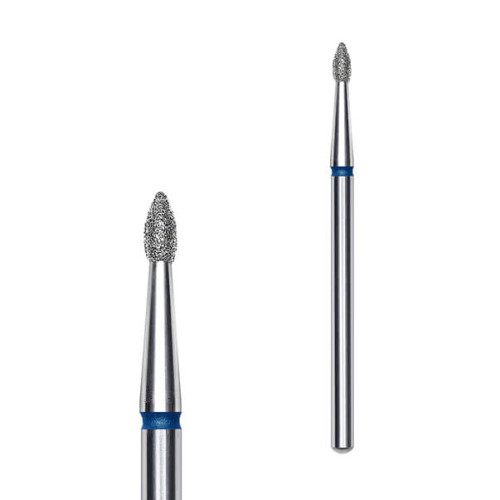 Фреза алмазная Почка острая STALEKS PRO EXPERT 1,8 х 4 мм синий FA60B018/4 Фреза алмазная Почка острая STALEKS PRO EXPERT 1,8 х 4 мм синий FA60B018/4
