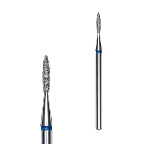 Фреза алмазная Пламя STALEKS PRO EXPERT 1,6 х 8 мм синий FA10B016/8 Фреза алмазная Пламя STALEKS PRO EXPERT 1,6 х 8 мм синий FA10B016/8