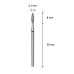 Фреза алмазная Пламя острое STALEKS PRO EXPERT 2,1х8 мм зеленый FA10G021/8 Фреза алмазная Пламя острое STALEKS PRO EXPERT 2,1х8 мм зеленый FA10G021/8