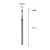 Фреза алмазная Почка острая STALEKS PRO EXPERT 1,8 х 4 мм синий FA60B018/4 Фреза алмазная Почка острая STALEKS PRO EXPERT 1,8 х 4 мм синий FA60B018/4