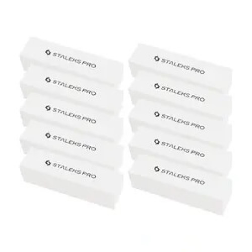 Баффи для маникюра 150 грит Staleks Pro EXPERT 51 прямоугольные 10 шт (одноразовые)