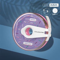 STALEKS PRO EXPERT Змінний файл-стрічка білий papmAm з кліпсою 240 грит ATC-240w STALEKS PRO EXPERT Змінний файл-стрічка білий papmAm з кліпсою 240 грит ATC-240w