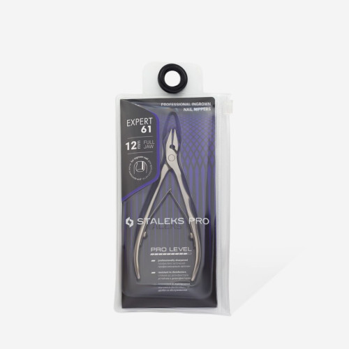 Кусачки профессиональные для ногтя STALEKS PRO EXPERT 61 режущая часть 12 mm NE-61-12 Кусачки профессиональные для ногтя STALEKS PRO EXPERT 61 режущая часть 12 mm NE-61-12