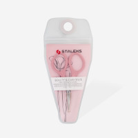 Ножиці для кутикули STALEKS BEAUTY and CARE 11 TYPE 1 рожеві SBC-11/1 Ножиці для кутикули STALEKS BEAUTY and CARE 11 TYPE 1 рожеві SBC-11/1