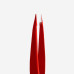 Пинцет для бровей STALEKS PRO EXPERT 11 TYPE 5 TE-11/5r Red