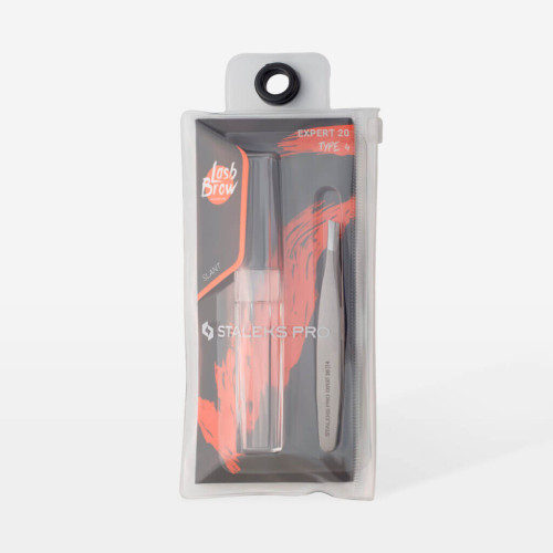 Пінцет для брів STALEKS PRO EXPERT 20 TYPE 4 TE-20/4