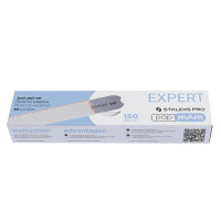 Змінні файли білі papmAm для пилки прямої 150 грит STALEKS PRO EXPERT 22 50 шт DFCE-22-150w