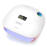 Лампа для манікюру SUN 4S (біла з рожевим) - Оригінал, Smart 2.0