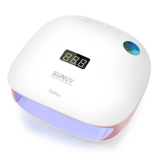 Лампа для маникюра SUN 4S (белая с розовым) - Оригинал, Smart 2.0