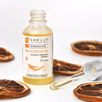 Олія для нігтів і кутикули з екстрактом грейпфруту та вітаміном А Shelly 30 мл