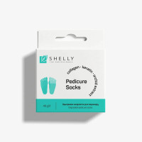 Shelly Одноразові шкарпетки для педикюру 1 пара Shelly Одноразові шкарпетки для педикюру 1 пара
