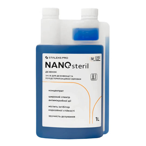 Універсальний засіб для дезінфекції NANOsteril STALEKS PRO 1000 мл
