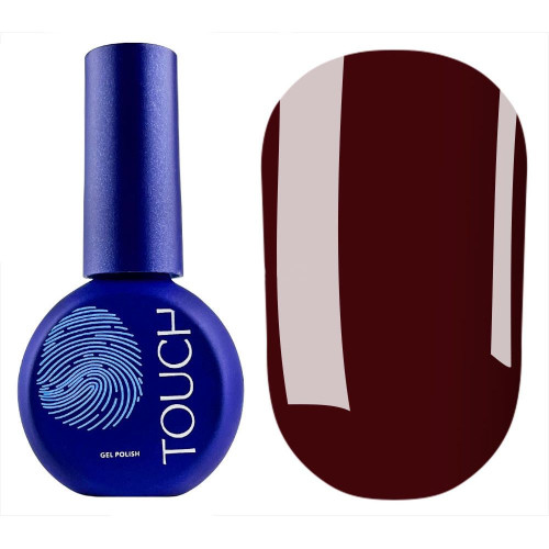 TOUCH GEL POLISH 15 (насичений бордовий, емаль) 9 мл TOUCH GEL POLISH 15 (насичений бордовий, емаль) 9 мл