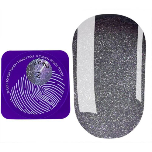 Touch Cat eye 2 - декоративний гель з ефектом котячого ока, 5 мл