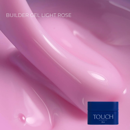 Білдер гель Touch Builder gel Light Rose, 30 мл