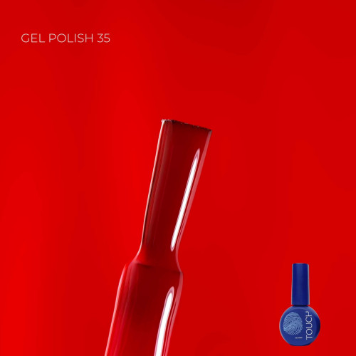 TOUCH GEL POLISH №35 (красный) 9 мл