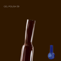 TOUCH GEL POLISH №39 (темний коричневий) 9 мл