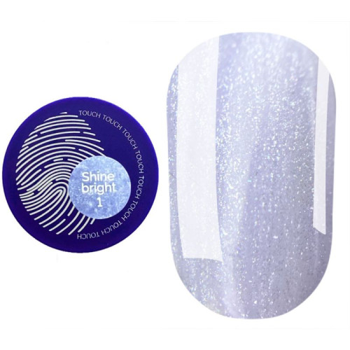 Touch Builder Gel Shine Bright 01, 15 мл