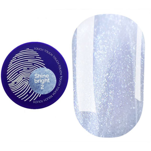 Touch Builder Gel Shine Bright 02, 15 мл