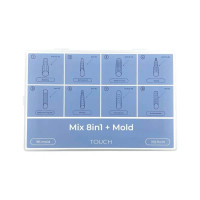 Touch тіпси верхні форми Mix 8in1 + mold, 288 шт