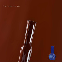 TOUCH GEL POLISH №40 (коричневий) 9 мл