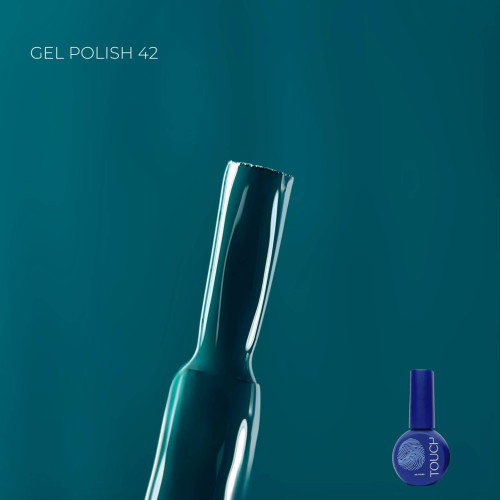 TOUCH GEL POLISH №42 (зеленый) 9 мл