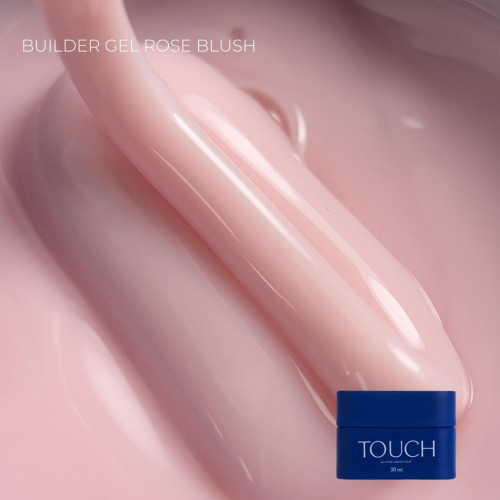 Білдер гель Touch Builder gel Rose blush, 30 мл Білдер гель Touch Builder gel Rose blush, 30 мл