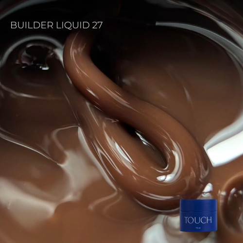Touch Гель для нігтів Builder liquid 27, 15 мл Touch Гель для нігтів Builder liquid 27, 15 мл