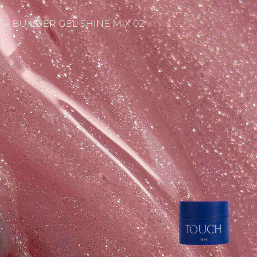 Touch Builder gel Shine Mix 02, 15 мл