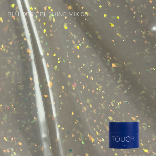 Touch Builder gel Shine Mix 06, 15 мл