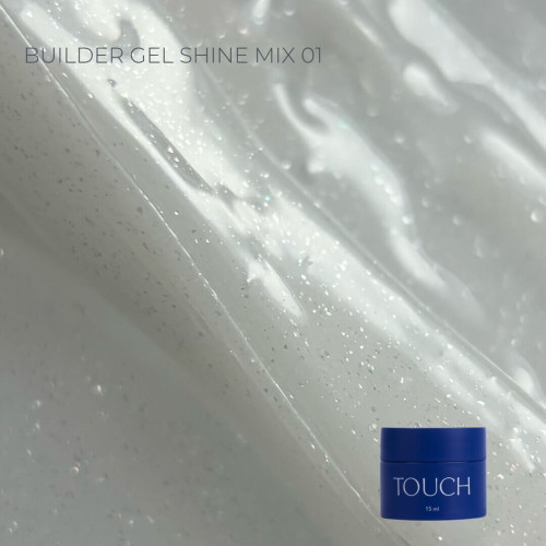 Touch Builder gel Shine Mix 01, 15 мл Touch Builder gel Shine Mix 01, 15 мл