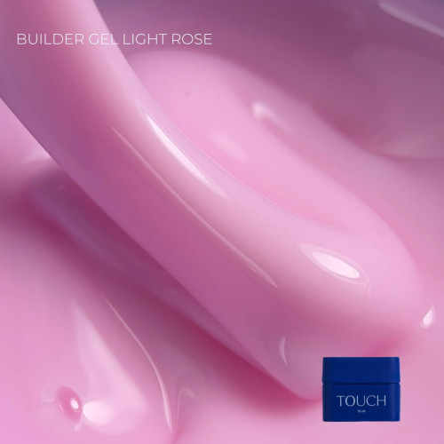 Билдер гель Touch Builder gel Light Rose, 10 мл