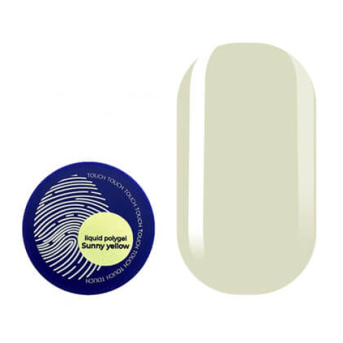 Рідкий полігель Touch Neon liquid polygel Sunny yellow, 15 мл