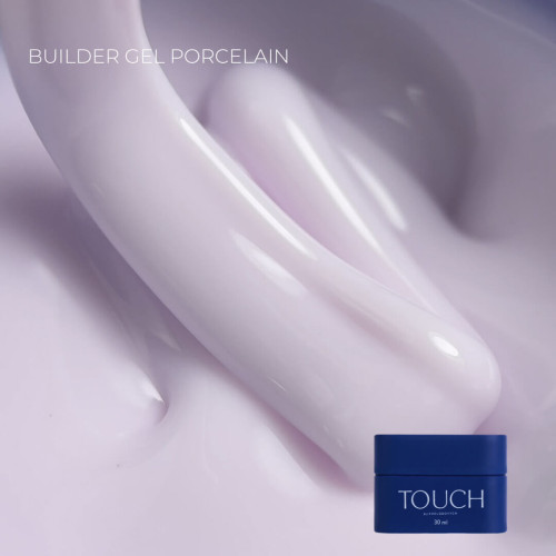 Білдер гель Touch Builder gel Porcelain, 30 мл Білдер гель Touch Builder gel Porcelain, 30 мл