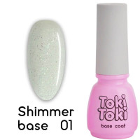 Кольорова база Toki-Toki Shimmer base 01, 5 мл