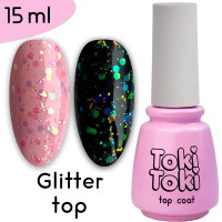 Toki-Toki Glitter Top Топ без липкого слоя 15 мл