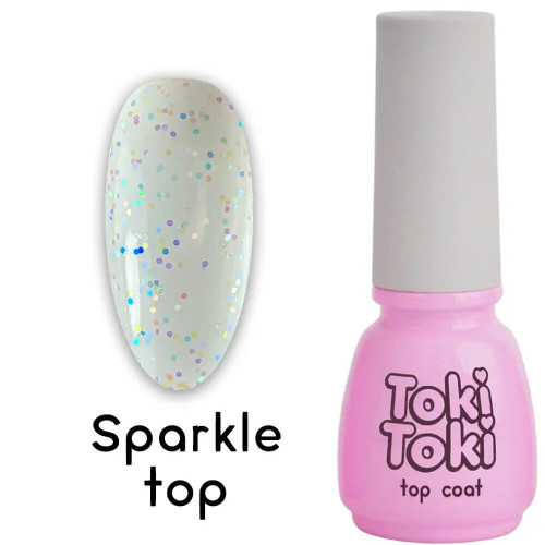 Toki-Toki Топ без липкого шару Sparkle Top 5 мл Toki-Toki Топ без липкого шару Sparkle Top 5 мл