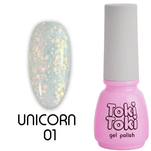 Toki Toki Гель-лак Unicorn 01, 5 мл