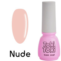 Toki-Toki Камуфлююча база для манікюру Cover Base Nude, 15 мл