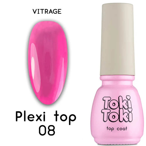 Toki-Toki Топ без липкого слоя Plexi Top №08, 5 мл