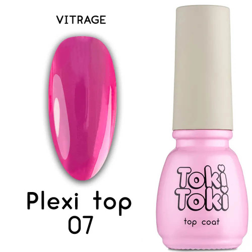 Toki-Toki Топ без липкого слоя Plexi Top №07, 5 мл Toki-Toki Топ без липкого слоя Plexi Top №07, 5 мл