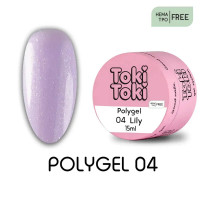 Polygel Toki-Toki №04 Lily 15 мл Polygel Toki-Toki №04 Lily 15 мл