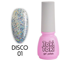Toki-Toki Гель-лак Disco 01, 5 мл