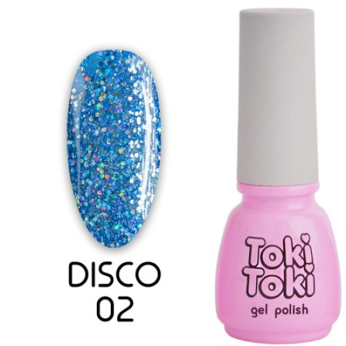Toki-Toki Гель-лак Disco 02, 5 мл Toki-Toki Гель-лак Disco 02, 5 мл