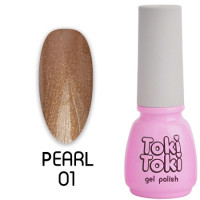 Toki-Toki Гель лак Pearl 01, 5мл Toki-Toki Гель лак Pearl 01, 5мл