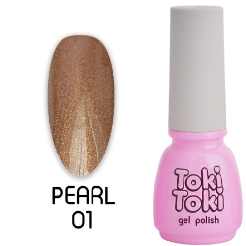 Toki-Toki Гель лак Pearl 01, 5мл